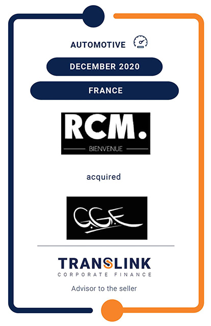 RCM Acquires 100% of GGE