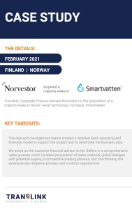 Finland-Norway-Norvestor-Industrials