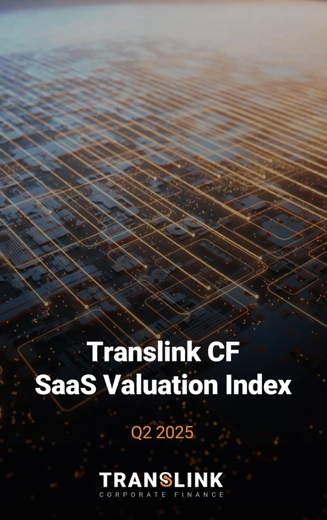 Translink CF SaaS Valuation Index Q2 2025 Translink-CF-SaaS-Valuation-Index-Q2-2025